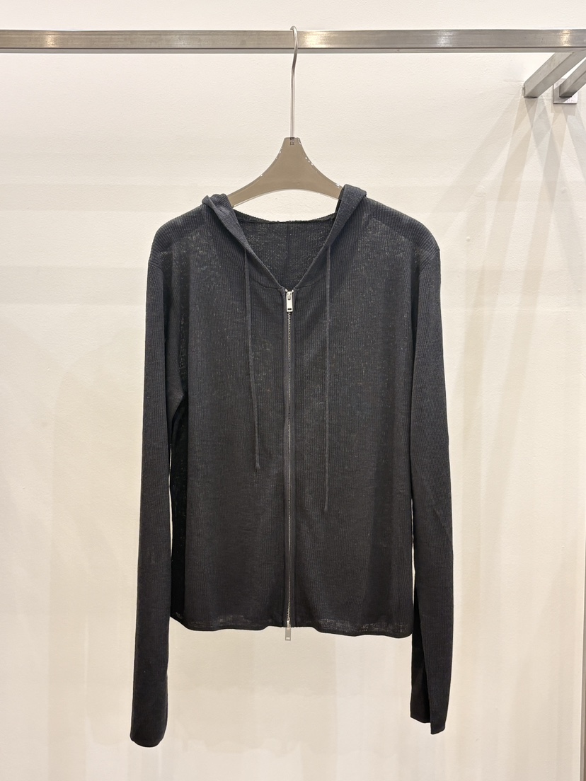 CICI韓國代購女士新款26春夏熱賣人氣時尚針織衫連帽衫拉鏈Ci Ci針織衫圖色2