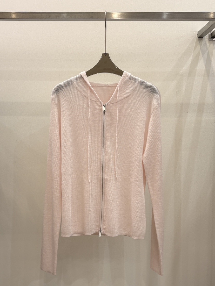 CICI韓國代購女士新款26春夏熱賣人氣時尚針織衫連帽衫拉鏈Ci Ci針織衫圖色3