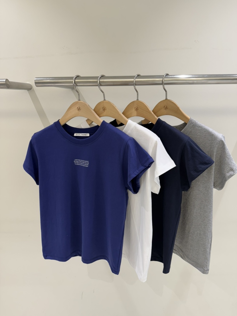 SELECT MARKET韓國東大門代購女士新款人氣休閑26春夏T恤SELECT MARKETT恤