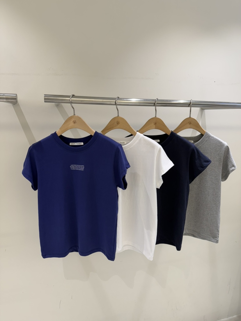 SELECT MARKET韓國東大門代購女士新款人氣休閑26春夏T恤SELECT MARKETT恤