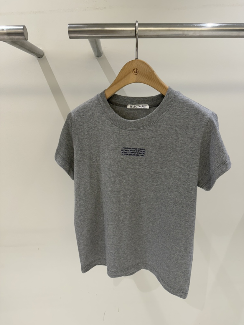 SELECT MARKET韓國東大門代購女士新款人氣休閑26春夏T恤SELECT MARKETT恤圖色4