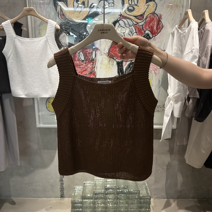 LAMAGIEPIE/LAMAGIE GREY韓國直郵女士新品26春夏吊帶背心LAMAGIEPIE/LAMAGIE GREY吊帶/背心圖色2