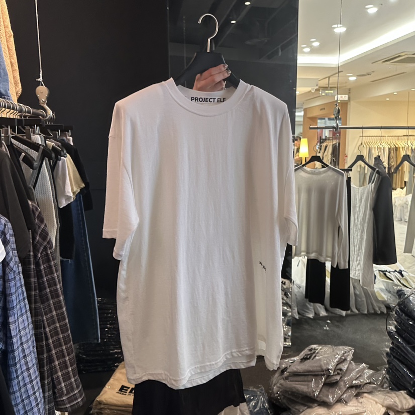 ELF-L韓國代購女裝新品休閑推薦26春夏時尚職業人氣熱賣T恤PROJECT ELF/ELF-LT恤圖色1