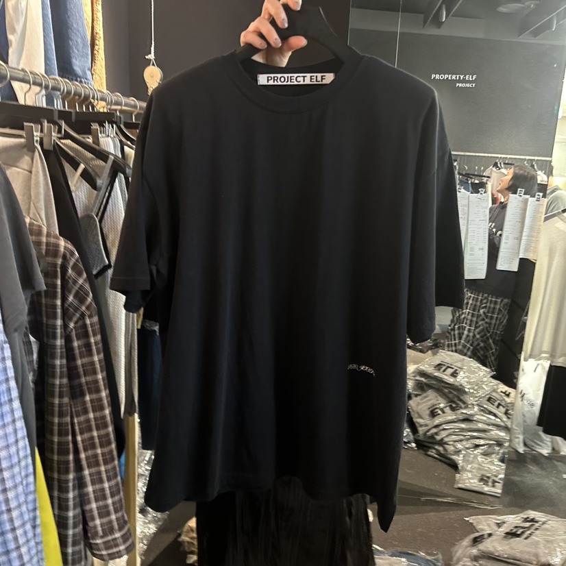 ELF-L韓國代購女裝新品休閑推薦26春夏時尚職業人氣熱賣T恤PROJECT ELF/ELF-LT恤圖色2