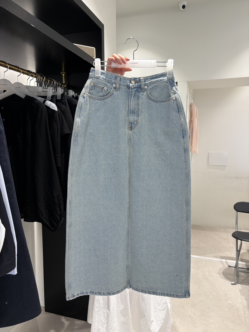 CREAM-P韓國直郵女裝新品推薦人氣時尚休閑熱賣職業長裙CREAM-P長裙圖色1