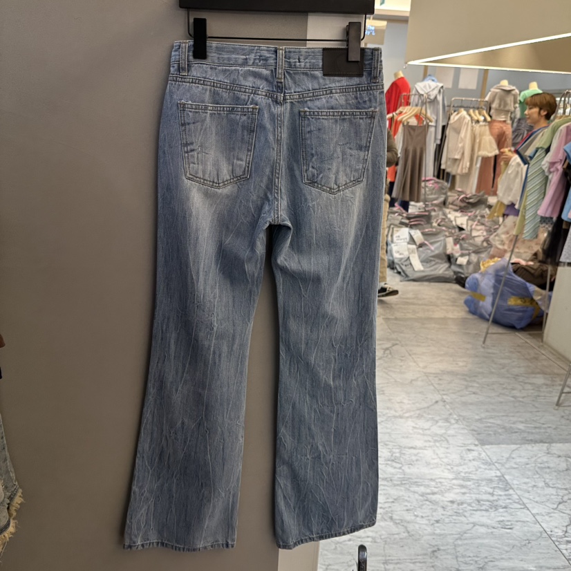 PROJECT WAVE-P韓國東大門直郵女士新款時尚推薦牛仔褲PROJECT WAVE牛仔褲