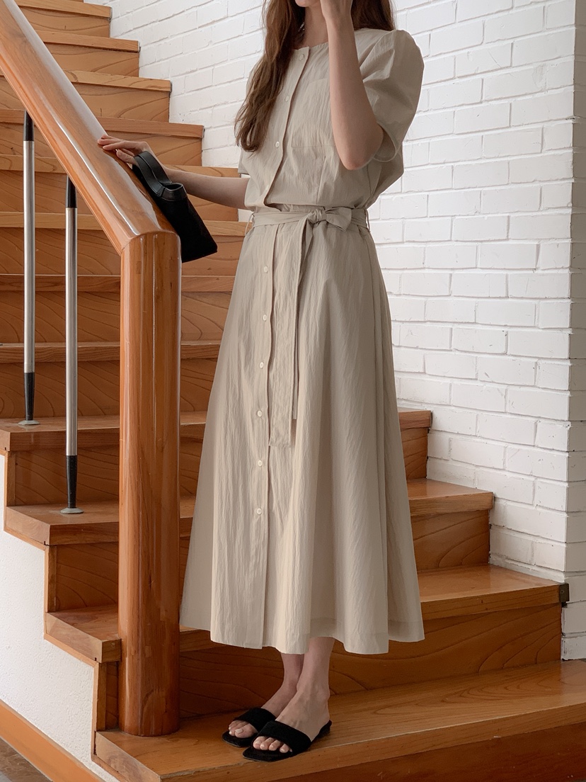 LONG PEAK韓國東大門代購女裝新品推薦26春夏熱賣連衣裙LONG PEAK連衣裙