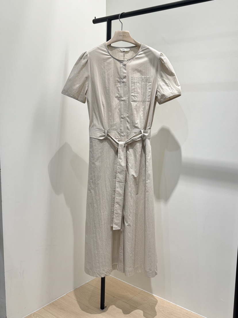 LONG PEAK韓國東大門代購女裝新品推薦26春夏熱賣連衣裙LONG PEAK連衣裙圖色1