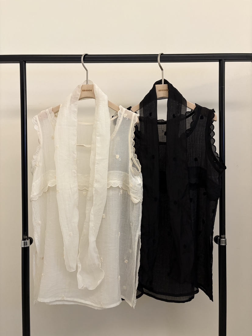 BALANCE韓國代購女裝新款時尚推薦26春夏熱賣連衣裙含圍巾BALANCE連衣裙