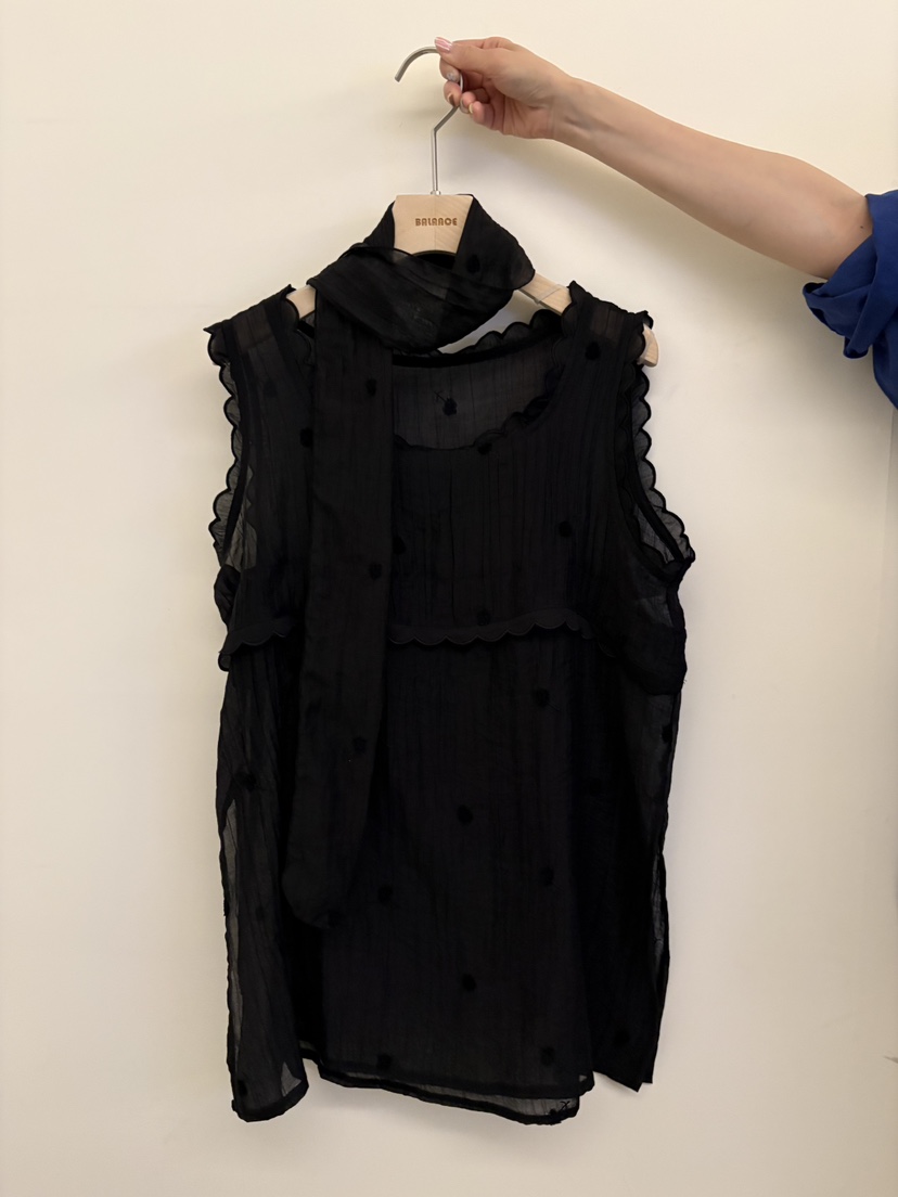 BALANCE韓國代購女裝新款時尚推薦26春夏熱賣連衣裙含圍巾BALANCE連衣裙圖色2