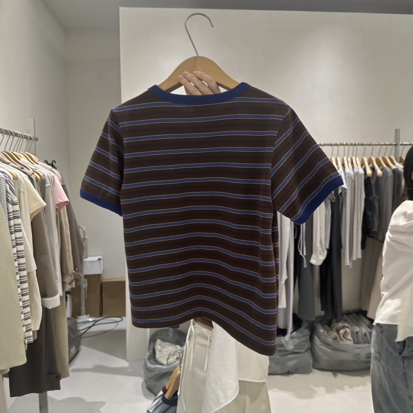 OVU韓國代購女士新款時尚推薦休閑人氣職業26春夏熱賣T恤OVUT恤