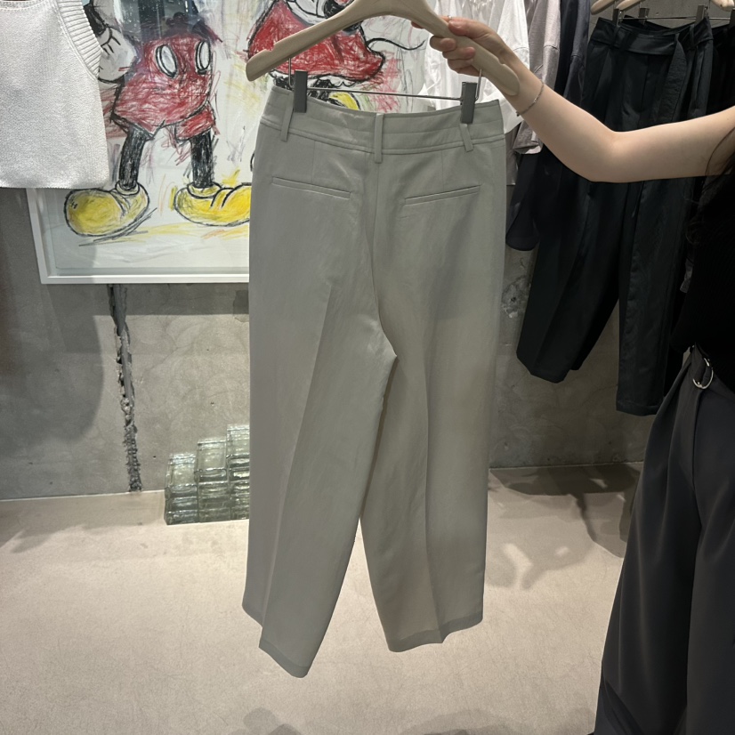 LAMAGIEPIE/LAMAGIE GREY韓國東大門直郵女士新品26春夏休閑褲LAMAGIEPIE/LAMAGIE GREY休閑褲