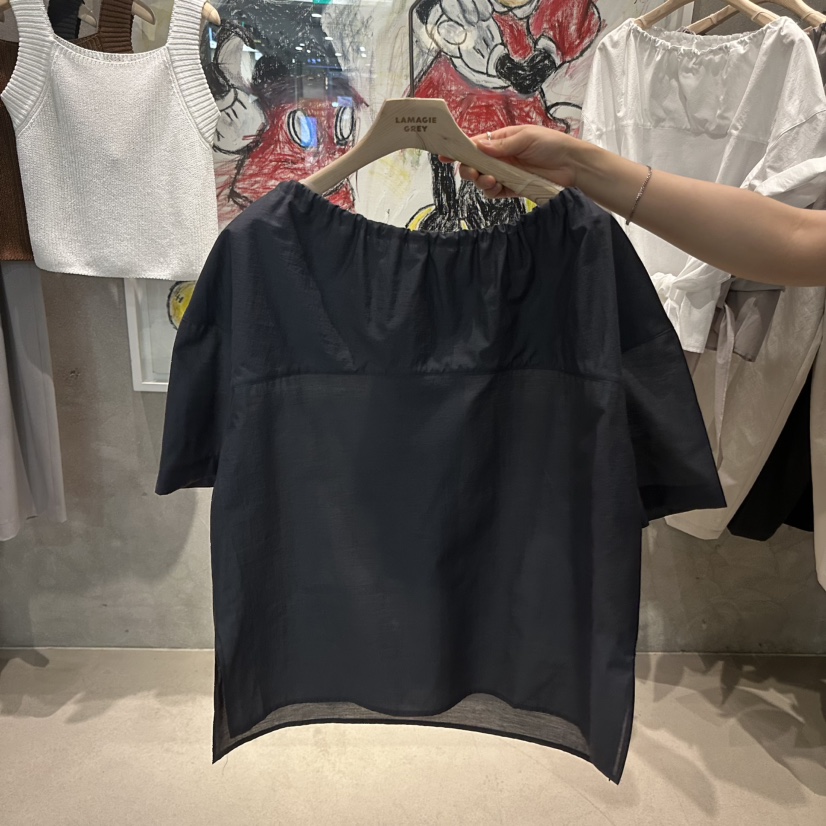 LAMAGIEPIE/LAMAGIE GREY韓國直郵實拍女士新款熱賣襯衫蕾絲衫寬松LAMAGIEPIE/LAMAGIE GREY襯衫/蕾絲衫圖色3