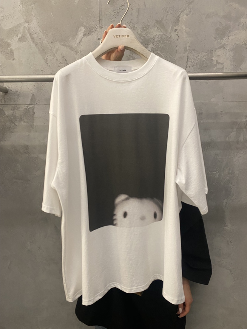 THE VETIVER-A韓國東大門直郵女士新款推薦26春夏休閑T恤VETIVERT恤圖色1