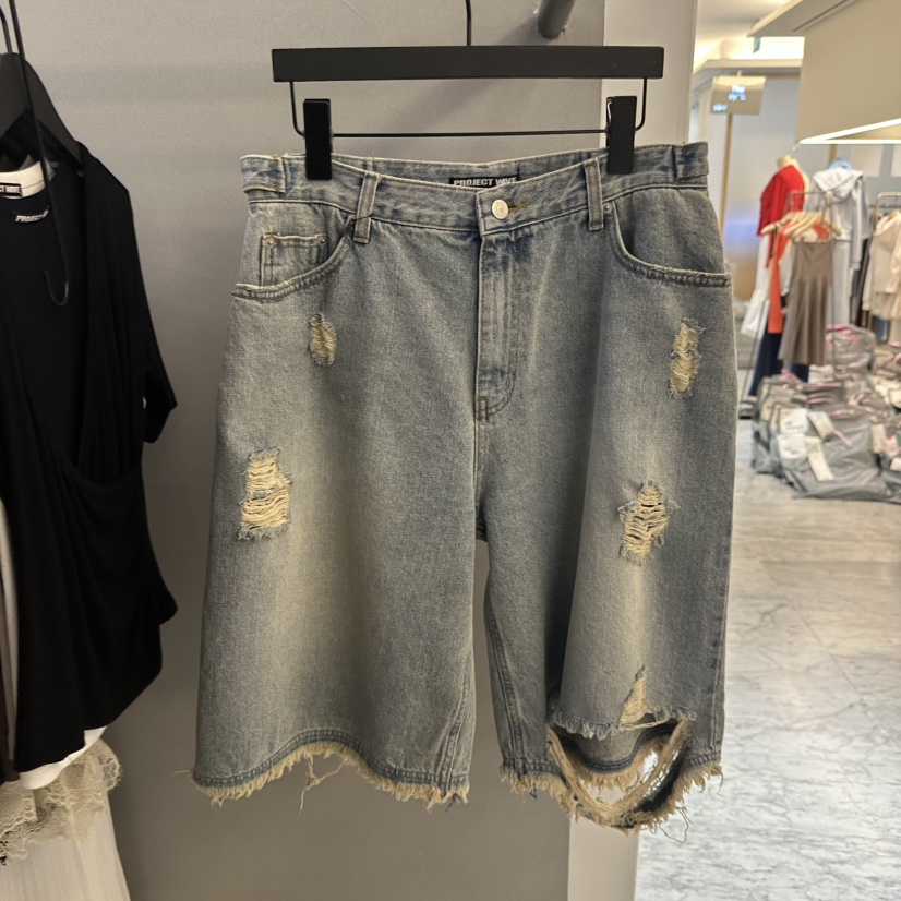 PROJECT WAVE-P韓國直郵實拍女士新品人氣職業26春夏短褲PROJECT WAVE短褲圖色1