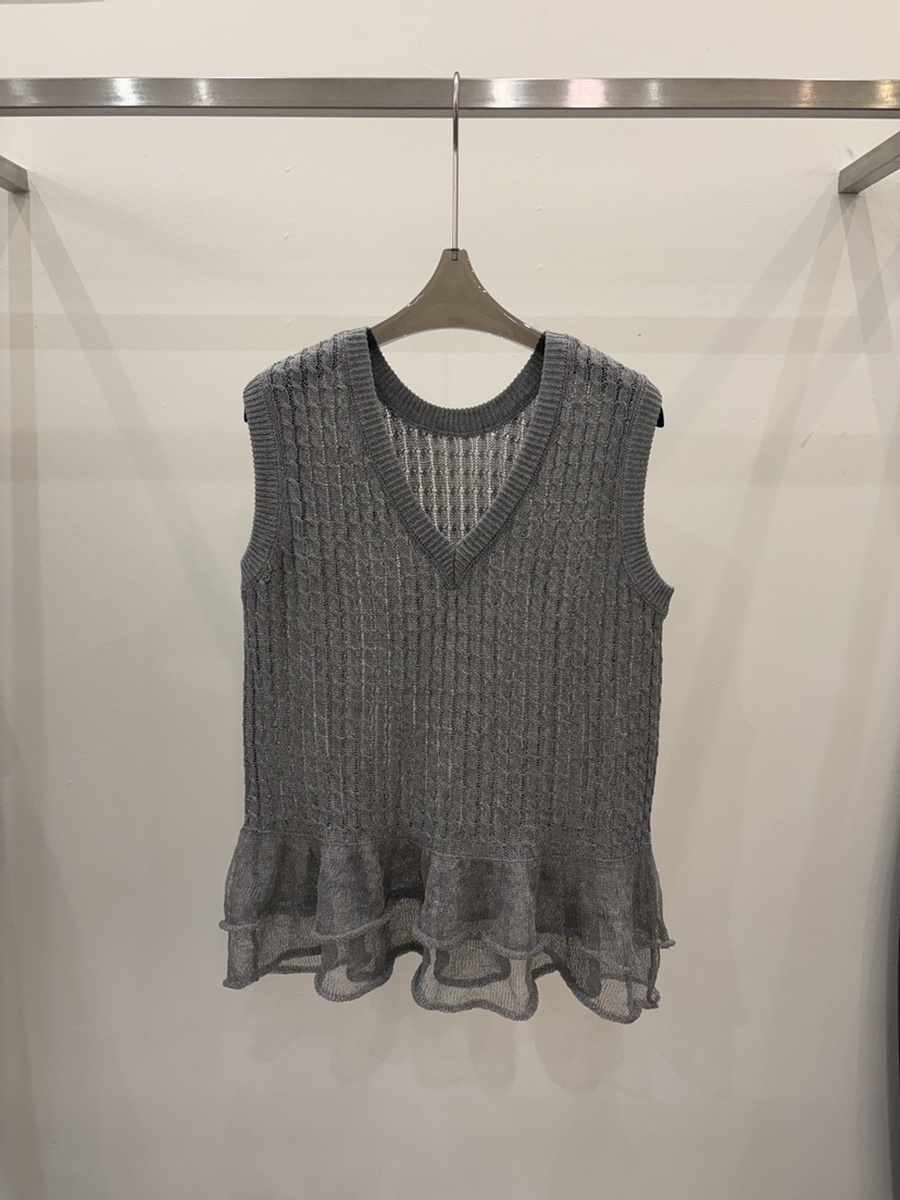 CICI韓國直郵女裝新品職業熱賣26春夏時尚吊帶背心華夫格Ci Ci吊帶/背心圖色3