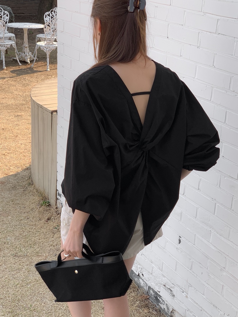 LONG PEAK韓國東大門代購女士新品休閑26春夏襯衫蕾絲衫LONG PEAK襯衫/蕾絲衫