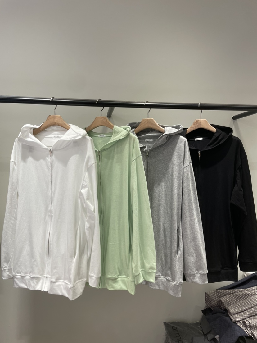 ORMORE韓國東大門代購女士新品26春夏人氣熱賣休閑衛衣拉鏈ORMORE衛衣