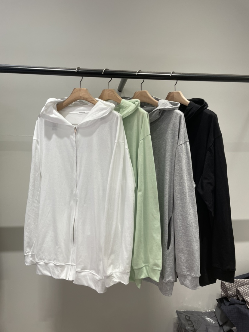 ORMORE韓國東大門代購女士新品26春夏人氣熱賣休閑衛衣拉鏈ORMORE衛衣