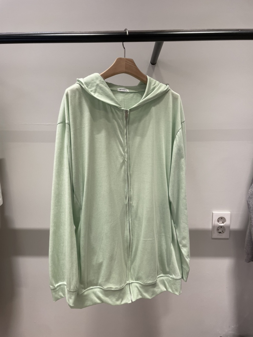 ORMORE韓國東大門代購女士新品26春夏人氣熱賣休閑衛衣拉鏈ORMORE衛衣圖色2