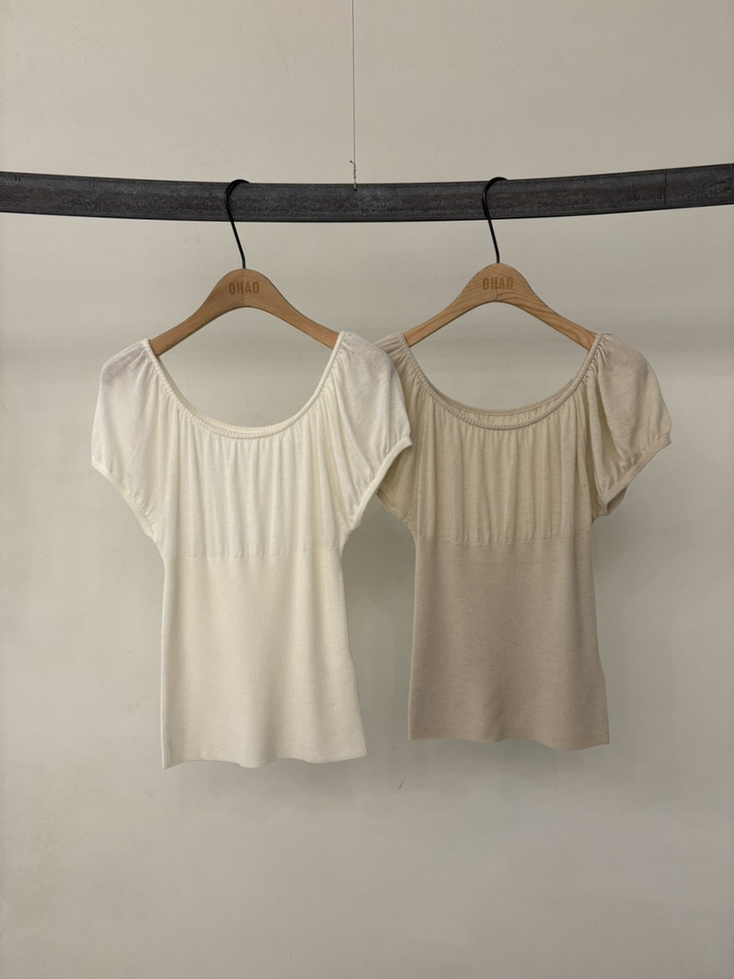 OHAO韓國代購女裝新品推薦時尚熱賣26春夏人氣休閑針織衫OHAO/HA MONG針織衫