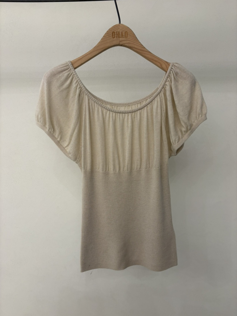 OHAO韓國代購女裝新品推薦時尚熱賣26春夏人氣休閑針織衫OHAO/HA MONG針織衫圖色1