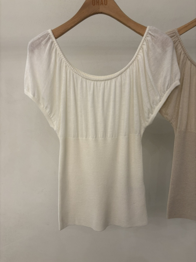 OHAO韓國代購女裝新品推薦時尚熱賣26春夏人氣休閑針織衫OHAO/HA MONG針織衫圖色2