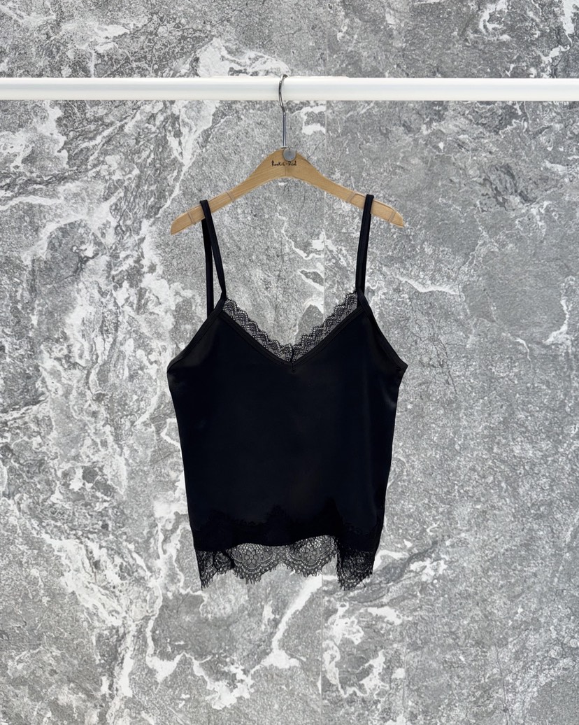 ROOKIE BUD韓國東大門直郵女裝新品推薦吊帶背心蕾絲緞面ROOKIE BUD-L吊帶/背心圖色2