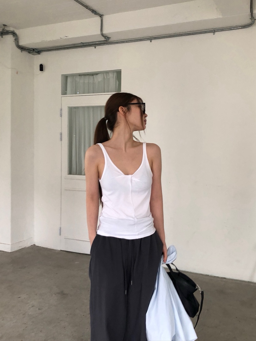 UNBOUND韓國東大門代購女裝新款時尚職業休閑人氣吊帶背心UNBOUND吊帶/背心