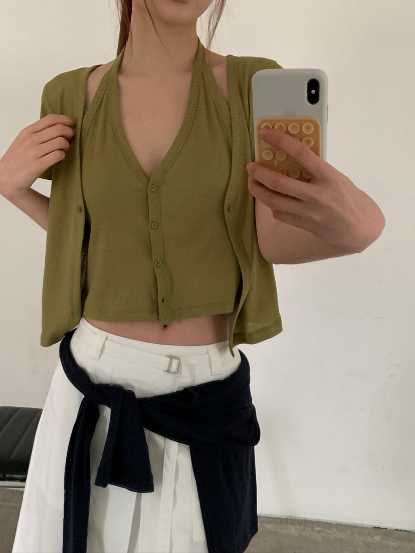 UNBOUND韓國直郵實拍女士新款休閑時尚熱賣T恤假兩件雙層UNBOUNDT恤