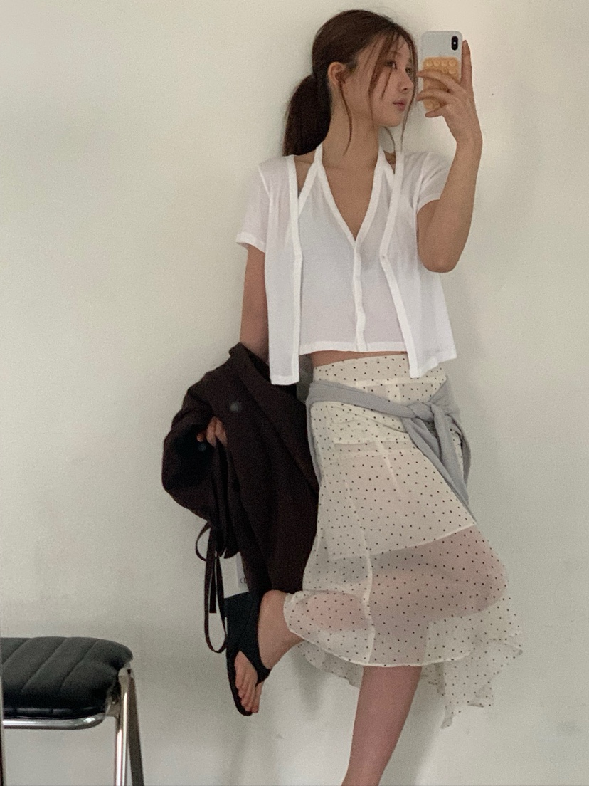 UNBOUND韓國直郵實拍女士新款休閑時尚熱賣T恤假兩件雙層UNBOUNDT恤