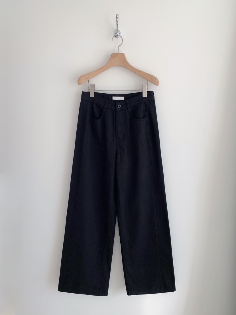 COURGETTE韓國代購女士新品推薦休閑人氣職業26春夏休閑褲COURGETTE休閑褲圖色1