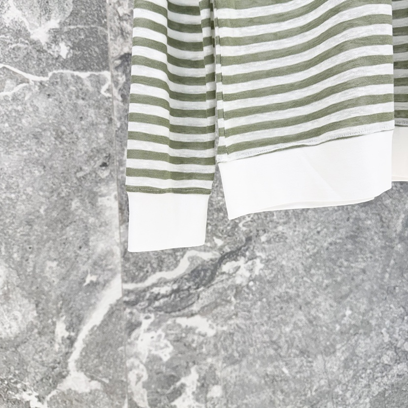 ROOKIE BUD韓國東大門代購女裝新品熱賣長袖T恤修身條紋ROOKIE BUD-L長袖T恤