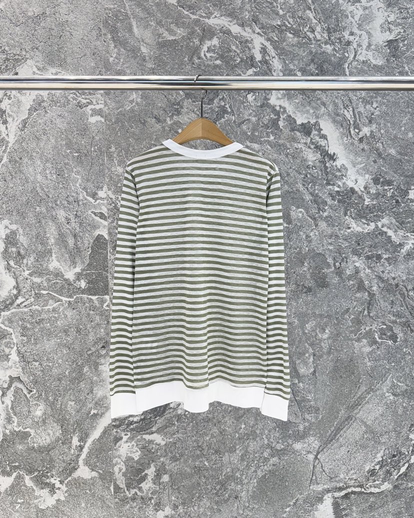 ROOKIE BUD韓國東大門代購女裝新品熱賣長袖T恤修身條紋ROOKIE BUD-L長袖T恤