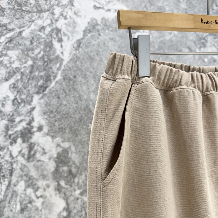 ROOKIE BUD韓國直郵實拍女裝新款26春夏推薦休閑休閑褲亞麻ROOKIE BUD-L休閑褲