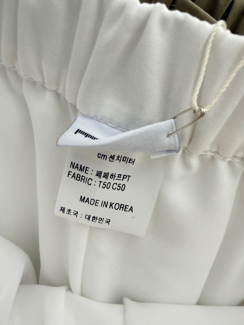 CM韓國東大門代購女裝新品推薦26春夏職業休閑人氣熱賣短褲CM_centimeter短褲