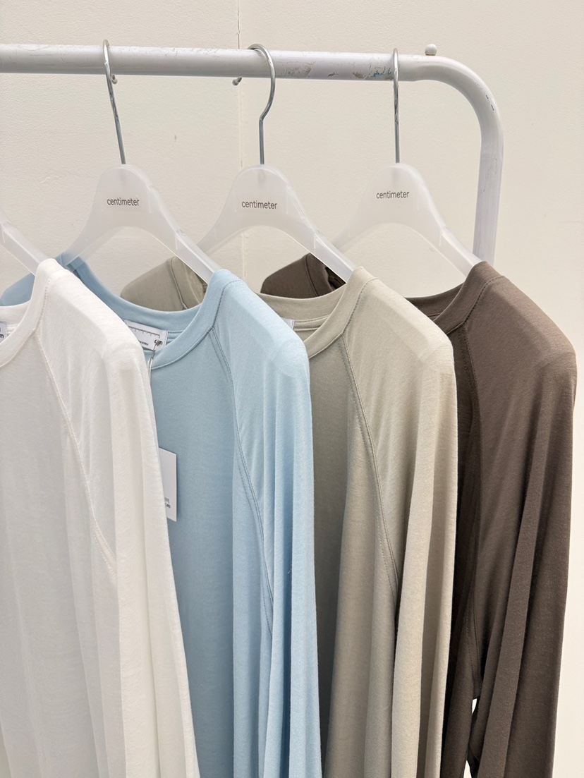 CM韓國東大門直郵女士新品26春夏職業時尚推薦熱賣長袖T恤CM_centimeter長袖T恤