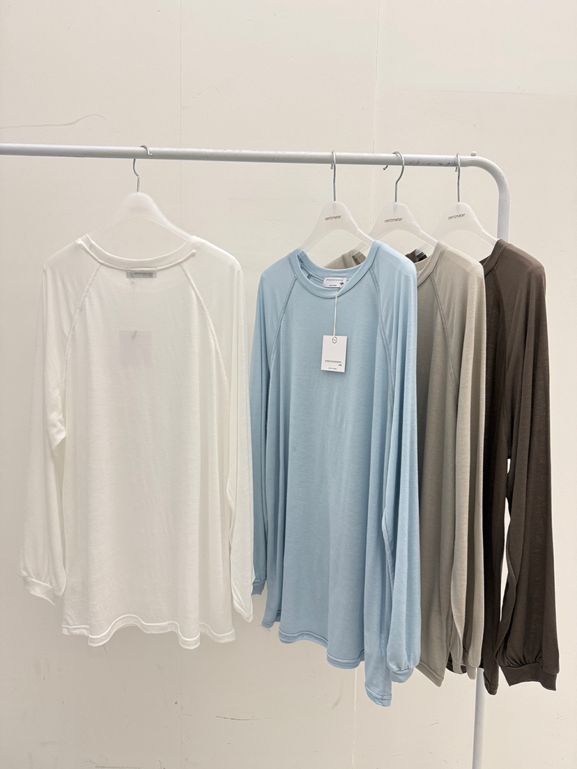CM韓國東大門直郵女士新品26春夏職業時尚推薦熱賣長袖T恤CM_centimeter長袖T恤
