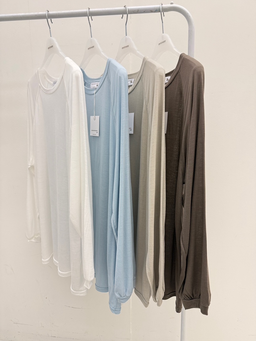 CM韓國東大門直郵女士新品26春夏職業時尚推薦熱賣長袖T恤CM_centimeter長袖T恤