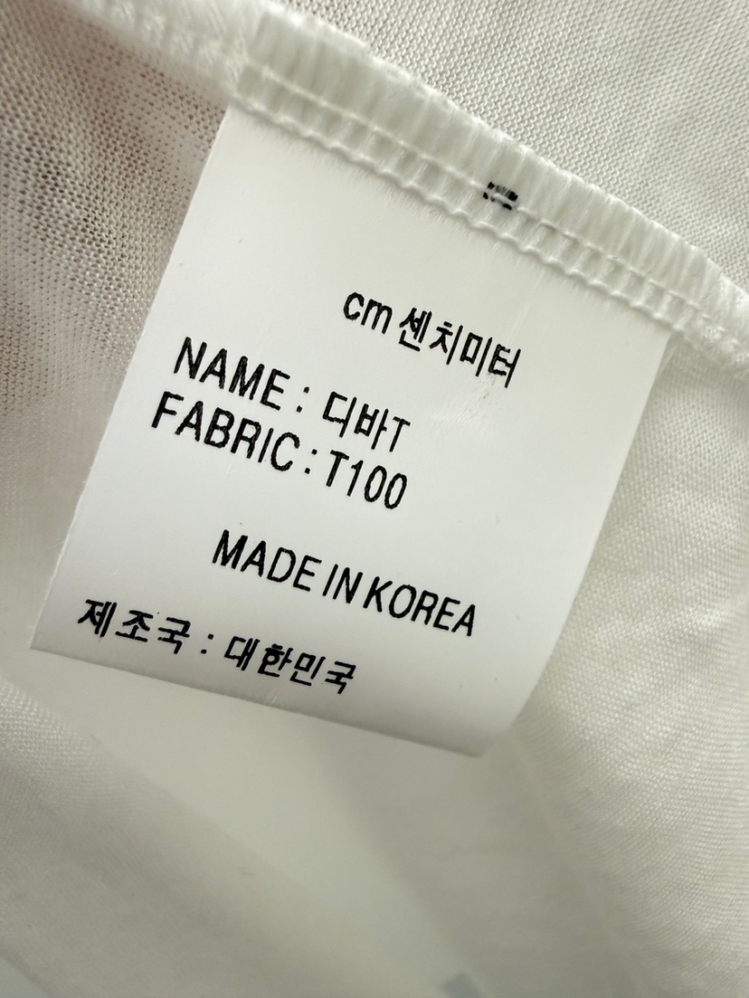 CM韓國東大門直郵女士新品26春夏職業時尚推薦熱賣長袖T恤CM_centimeter長袖T恤