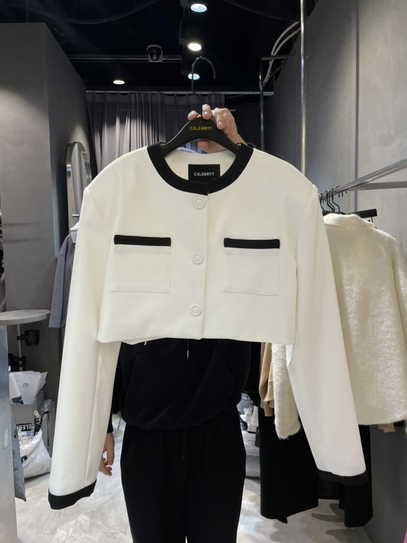 CELEBRITY-A韓國直郵女裝新品休閑人氣推薦時尚夾克打折CELEBRITY-A夾克圖色1