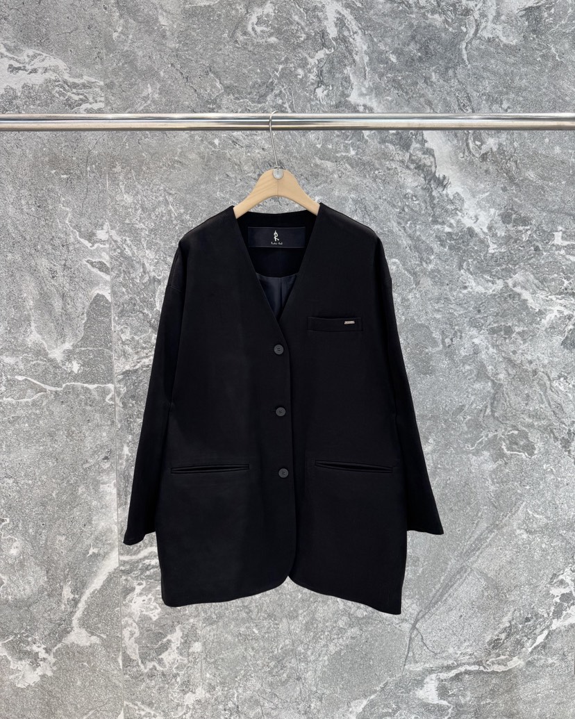 ROOKIE BUD韓國東大門代購女士新款時尚熱賣夾克亞麻寬松ROOKIE BUD-L夾克圖色2