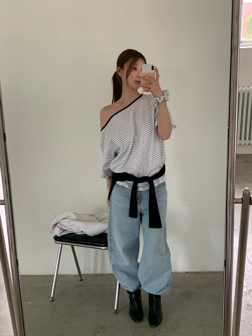 UNBOUND韓國代購女裝新品休閑推薦時尚熱賣職業人氣26春夏T恤UNBOUNDT恤