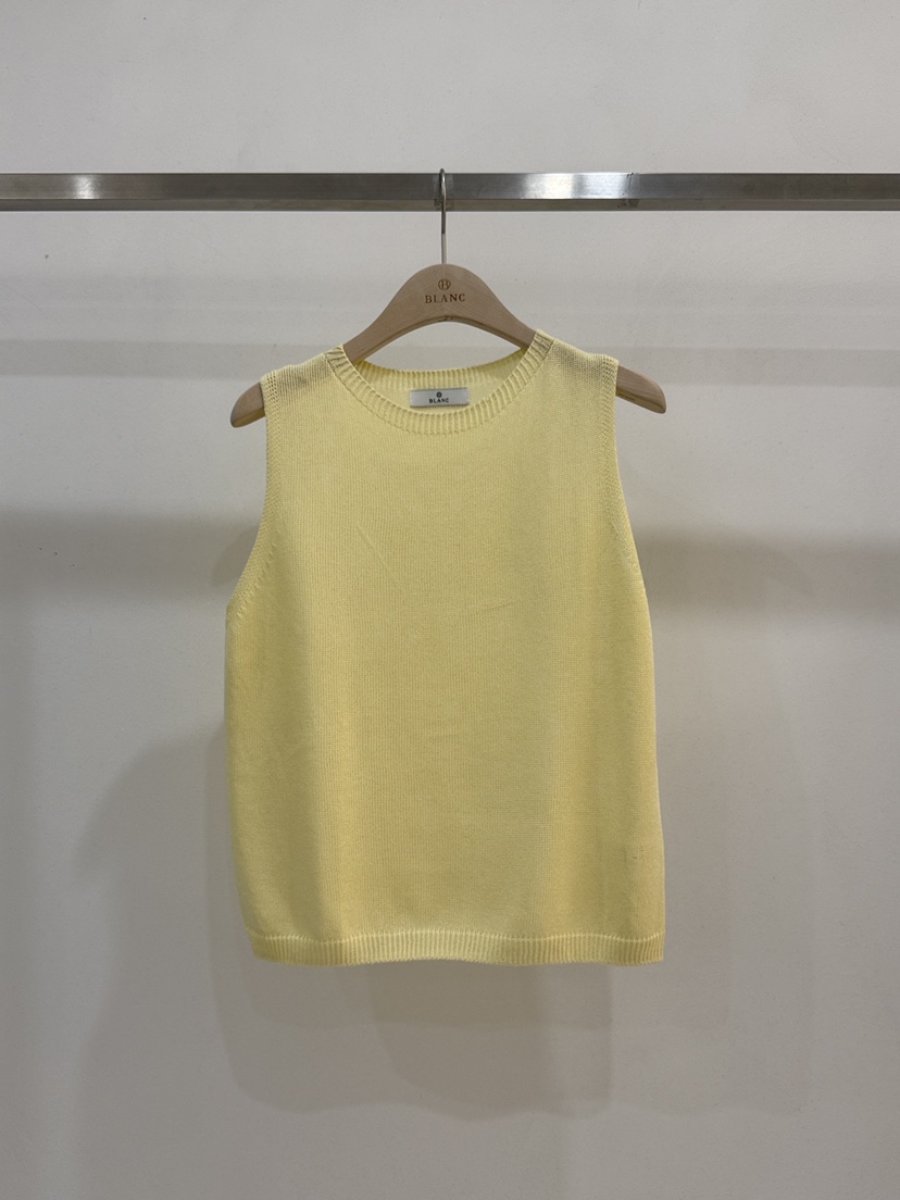 BLANC-A韓國東大門代購女裝新款推薦熱賣休閑26春夏吊帶背心BLANC-A吊帶/背心圖色2