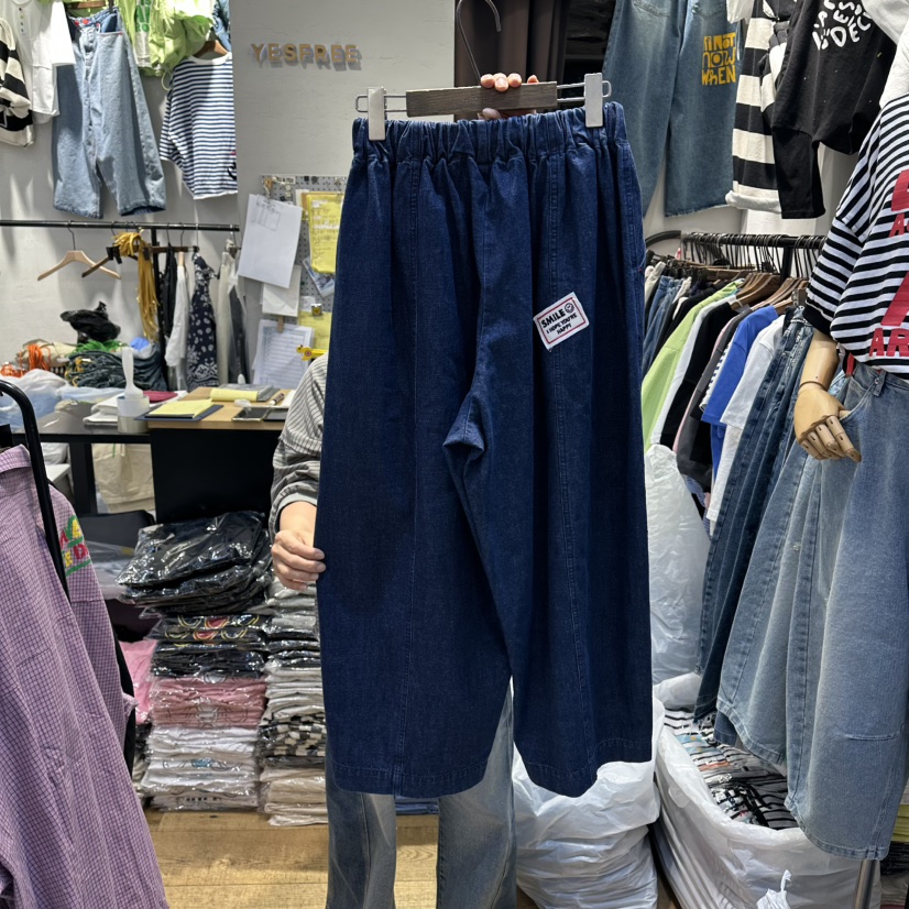 YESFREE韓國代購女士新品熱賣休閑人氣職業推薦26春夏牛仔褲YESFREE牛仔褲