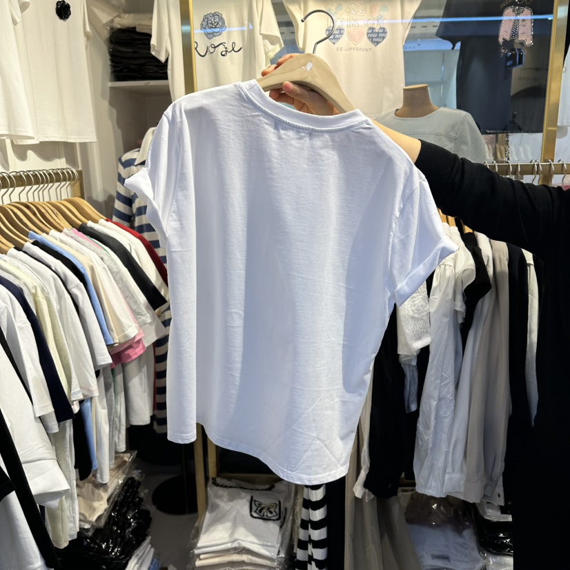 COCO HOLIC韓國直郵實拍女裝新品時尚推薦職業熱賣休閑T恤COCO HOLICT恤