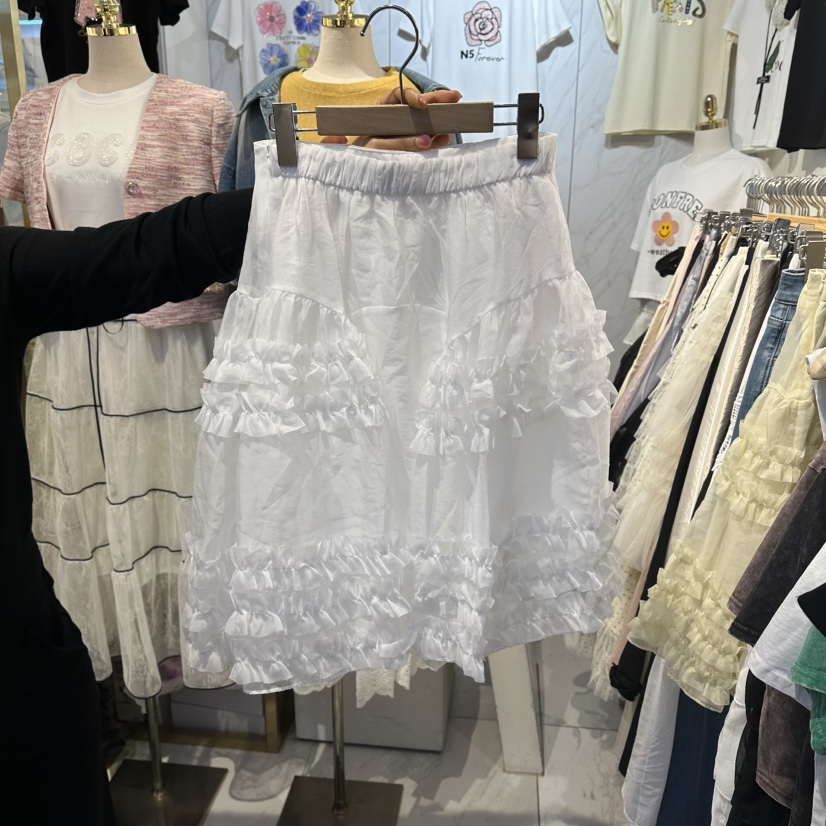 COCO HOLIC韓國東大門代購女士新款人氣時尚推薦短裙蕾絲COCO HOLIC短裙