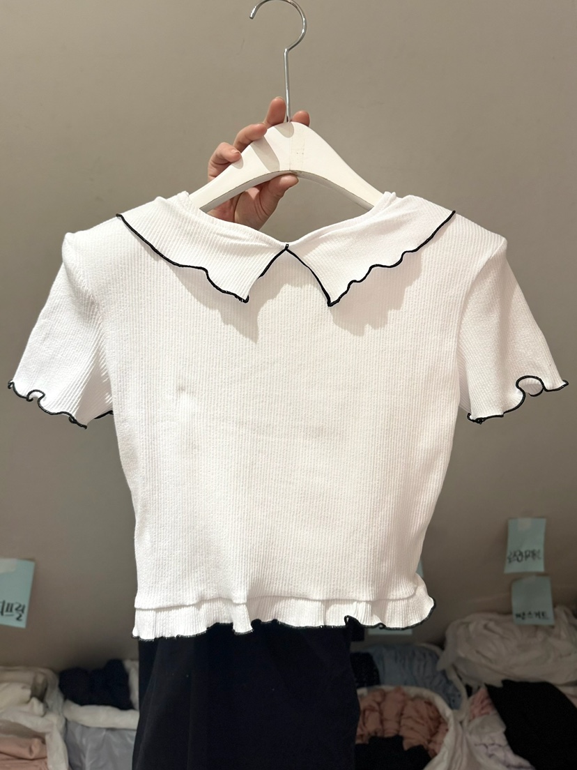 BELITA-L韓國直郵實拍女裝新款熱賣休閑人氣職業襯衫蕾絲衫BELITA-L襯衫/蕾絲衫