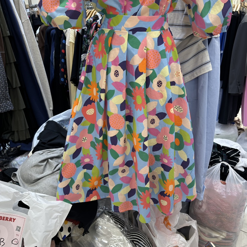 HAPPYBERRY韓國東大門代購女士新品26春夏推薦時尚人氣長裙HAPPYBERRY長裙圖色1