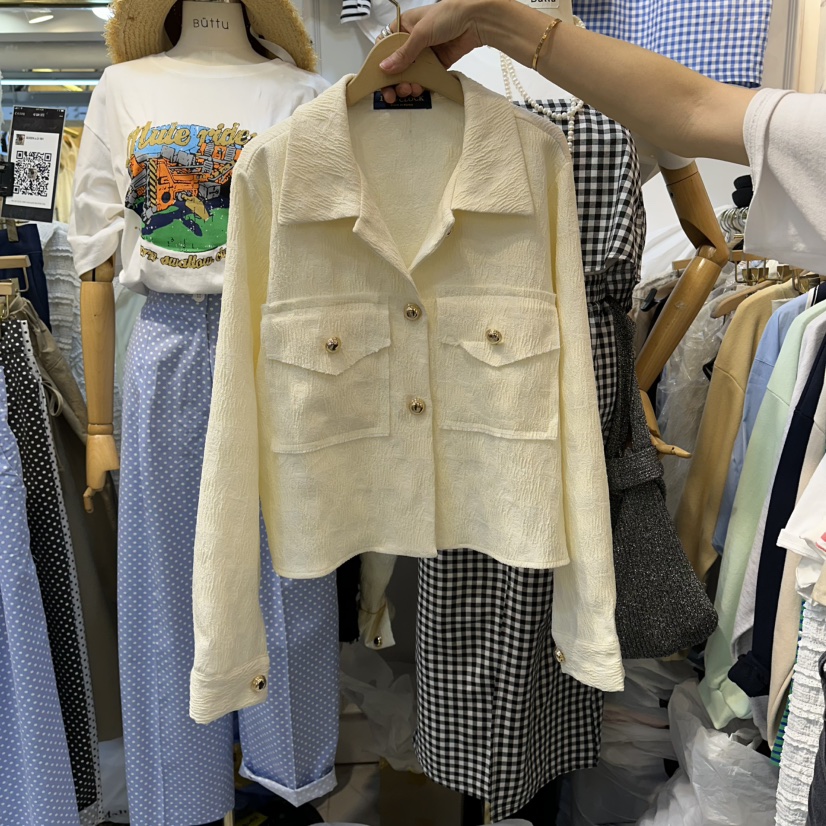 BUTTU/10 OCLOCK韓國東大門直郵女裝新品休閑職業推薦夾克BUTTU/10 OCLOCK夾克圖色1